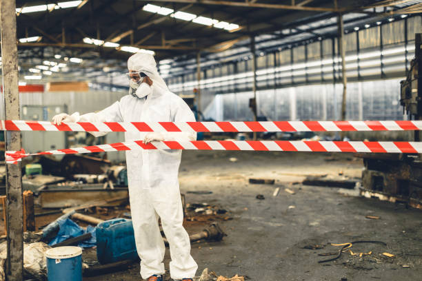 Professional Unattended Death Cleanup technician working in Berwick, PA
